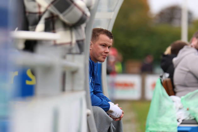 Fußball I Herren I Saison 2026-2027 I Regionalliga Nord I 13. Spieltag I SV Todesfelde - SC Weiche Flensburg I 11.10.2026 Jonas Marschner (56, SV Todesfelde) Todesfelde Joda-Sportpark Schleswig Holstein Deutschland Copyright: xLobeca FabianxLamprechtx