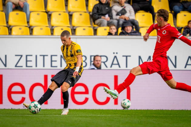 Georg Ermolaev (Alemannia Aachen, 20) TSV Alemannia Aachen vs. FC Viktoria Koeln, Fussball, 3. Liga, 8. Spieltag, Saison 2026 2027, 11.10.2026 DFB REGULATIONS PROHIBIT ANY USE OF PHOTOGRAPHS AS IMAGE SEQUENCES AND OR QUASI-VIDEO TSV Alemannia Aachen vs. FC Viktoria Koeln, Fussball, 3. Liga, 8. Spieltag, Saison 2026 2027, 11.10.2026 Aachen Copyright: xEibner-Pressefoto J.xDerondeaux EP_JDU