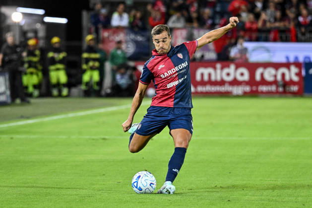 IPA89566263 - Harry Winks of Cagliari Calcio during the Cagliari Calcio vs. Juventus FC Italian Serie A soccer match in Cagliari, Italy, on October 11, 2026  Copyright: xLuigixCanu IPAxSportx xx IPA89566263