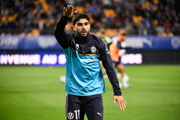 ESTAC Troyes v Olympique de Marseille - Ligue 1 McDonald s 2026 2027 Neal MAUPAY of Olympique de Marseille during Ligue 1 McDonald s match between Troyes and Marseille at Stade de l Aube on October 11, 2026 in Troyes, France. Troyes France  Copyright: xEwenxGavetx 776573381
