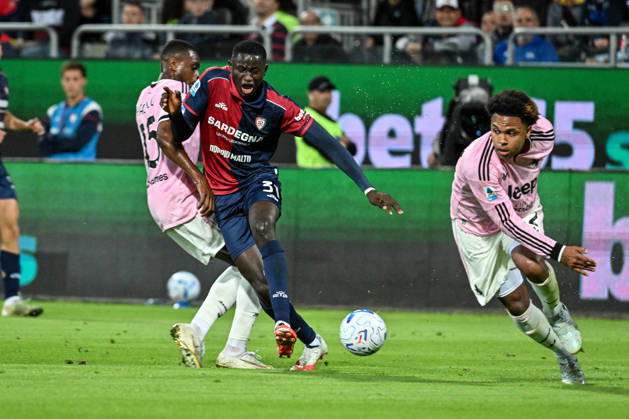 IPA89567054 - Paul Mendy of Cagliari Calcio during the Cagliari Calcio vs. Juventus FC Italian Serie A soccer match in Cagliari, Italy, on October 11, 2026  Copyright: xLuigixCanu IPAxSportx xx IPA89567054