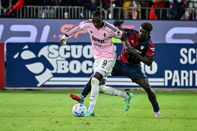 IPA89567071 - Randal Kolo Muani of Juventus FC during the Cagliari Calcio vs. Juventus FC Italian Serie A soccer match in Cagliari, Italy, on October 11, 2026  Copyright: xLuigixCanu IPAxSportx xx IPA89567071
