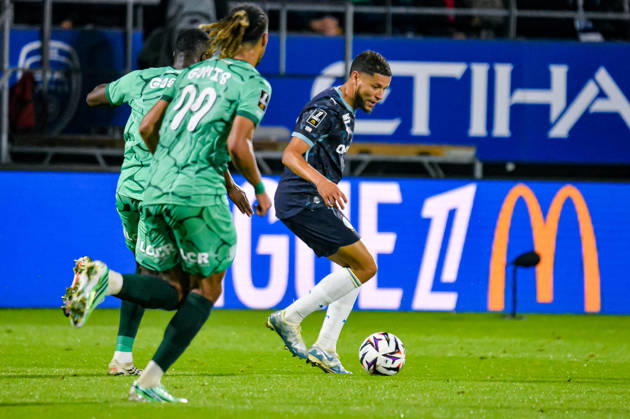 FOOTBALL : ESTAC Troyes vs Olympique de Marseille - Ligue 1 - JournÃ e 6 - 11 10 2026 Amine Harit (OM) TroyesFrance  Copyright: xBaptistexAutissierx