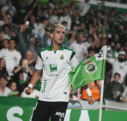 ESP: LaLiga EA Sports Racing Santander v Valencia CF Yassir Zabiri of Racing de Santander scores goal and celebrates during LaLiga EA Sports between Racing Santander v Valencia CF played at Campos de de El Sardinero Stadium in Cantabria on October 11, 2026 in Spain Spain Futbol Copyright: xAgenciaxLOFx