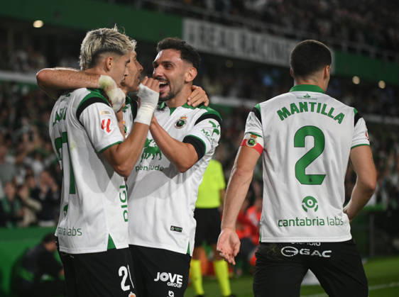 ESP: LaLiga EA Sports Racing Santander v Valencia CF Yassir Zabiri of Racing de Santander scores goal and celebrates during LaLiga EA Sports between Racing Santander v Valencia CF played at Campos de de El Sardinero Stadium in Cantabria on October 11, 2026 in Spain Spain Futbol Copyright: xAgenciaxLOFx