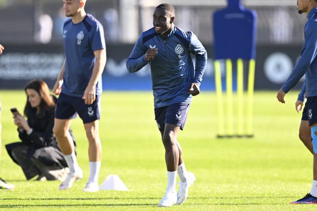 Inter Milan v Club Brugge - UEFA Champions League Media Activities 12 10 2026 WESTKAPELLE, BELGIUM - OCTOBER 12 : Forbs Carlos forward of Club Brugge pictured during a training session ahead of the UEFA Champions League 2026 27 League Phase matchday 2 match between Inter Milan and Club Brugge on October 12, 2026 in Westkapelle, Belgium, 12 10 2026 Westkapelle Belgium Copyright: xTomasxSiskx