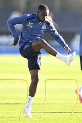 Inter Milan v Club Brugge - UEFA Champions League Media Activities 12 10 2026 WESTKAPELLE, BELGIUM - OCTOBER 12 : Forbs Carlos forward of Club Brugge pictured during a training session ahead of the UEFA Champions League 2026 27 League Phase matchday 2 match between Inter Milan and Club Brugge on October 12, 2026 in Westkapelle, Belgium, 12 10 2026 Westkapelle Belgium Copyright: xTomasxSiskx