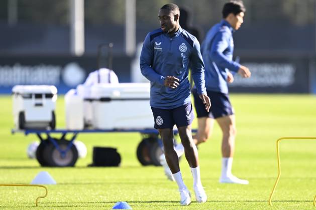 Inter Milan v Club Brugge - UEFA Champions League Media Activities 12 10 2026 WESTKAPELLE, BELGIUM - OCTOBER 12 : Forbs Carlos forward of Club Brugge pictured during a training session ahead of the UEFA Champions League 2026 27 League Phase matchday 2 match between Inter Milan and Club Brugge on October 12, 2026 in Westkapelle, Belgium, 12 10 2026 Westkapelle Belgium Copyright: xTomasxSiskx