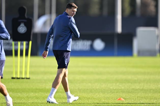 Inter Milan v Club Brugge - UEFA Champions League Media Activities 12 10 2026 WESTKAPELLE, BELGIUM - OCTOBER 12 : Vanaken Hans midfielder of Club Brugge pictured during a training session ahead of the UEFA Champions League 2026 27 League Phase matchday 2 match between Inter Milan and Club Brugge on October 12, 2026 in Westkapelle, Belgium, 12 10 2026 Westkapelle Belgium Copyright: xTomasxSiskx