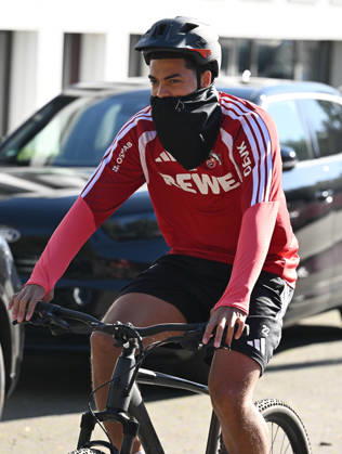 12.10.2026, xophax, Fussball 1.Bundesliga, 1.FC Koeln . Training nach dem Rheinderby gegen Mönchengladbach. Jahmai Simpson-Pusey ( 1.FC Köln ) . Koeln