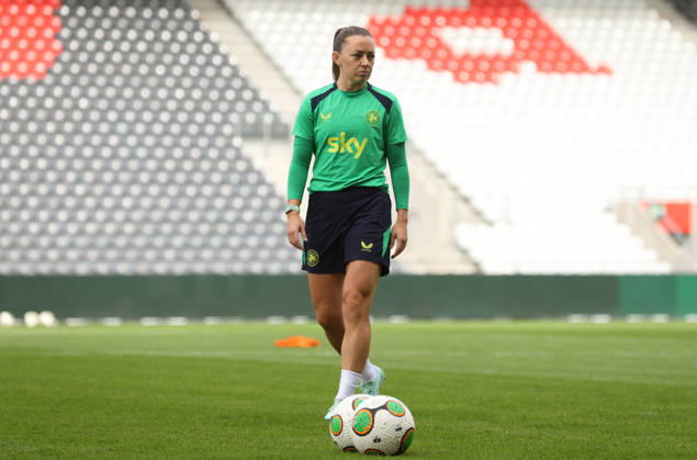 Republic of Ireland WNT Squad Training, SuperValu Pairc UiChaoimh, Cork 12 10 2026 Katie McCabe Katie McCabe 12 10 2026  Copyright: xx ISS_7441
