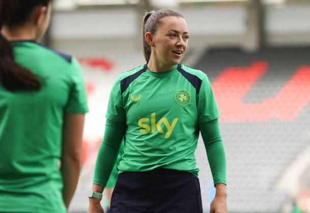 Republic of Ireland WNT Squad Training, SuperValu Pairc UiChaoimh, Cork 12 10 2026 Katie McCabe Katie McCabe 12 10 2026  Copyright: xx ISS_7467