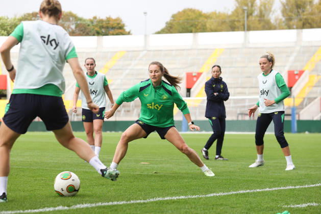 Republic of Ireland WNT Squad Training, SuperValu Pairc UiChaoimh, Cork 12 10 2026 Kyra Carusa Kyra Carusa 12 10 2026  Copyright: xx ISS_7500