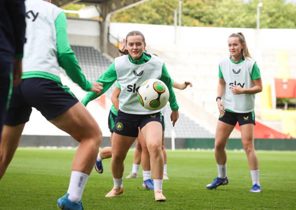 Republic of Ireland WNT Squad Training, SuperValu Pairc UiChaoimh, Cork 12 10 2026 Tyler Toland Tyler Toland 12 10 2026  Copyright: xx ISS_7600