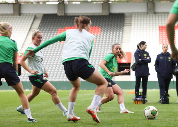 Republic of Ireland WNT Squad Training, SuperValu Pairc UiChaoimh, Cork 12 10 2026 Chloe Mustaki Chloe Mustaki 12 10 2026  Copyright: xx ISS_7729