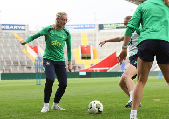 Republic of Ireland WNT Squad Training, SuperValu Pairc UiChaoimh, Cork 12 10 2026 Megan Connolly Megan Connolly 12 10 2026  Copyright: xx ISS_7828