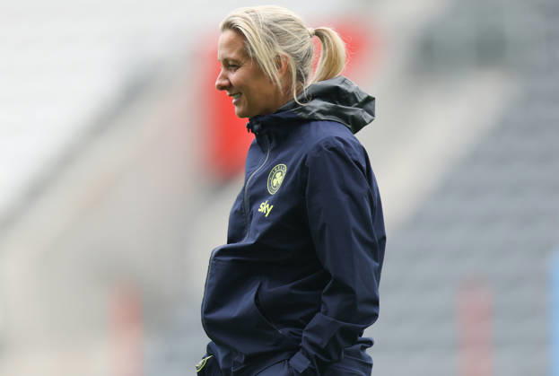 Republic of Ireland WNT Squad Training, SuperValu Pairc UiChaoimh, Cork 12 10 2026 Head coach Carla Ward Carla Ward 12 10 2026  Copyright: xx RDR_0015
