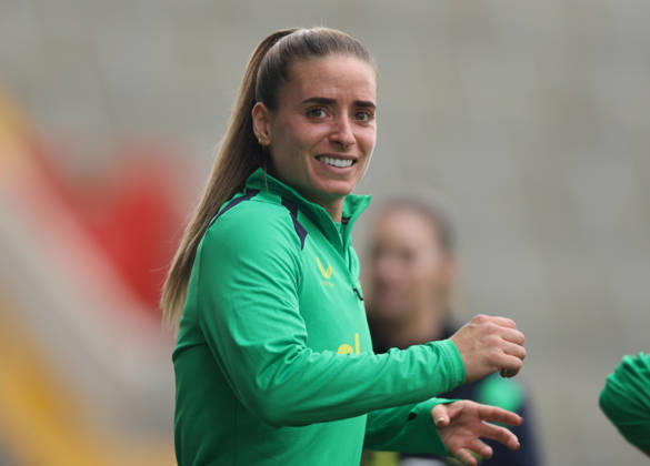 Republic of Ireland WNT Squad Training, SuperValu Pairc UiChaoimh, Cork 12 10 2026 Chloe Mustaki Chloe Mustaki 12 10 2026  Copyright: xx RDR_0331