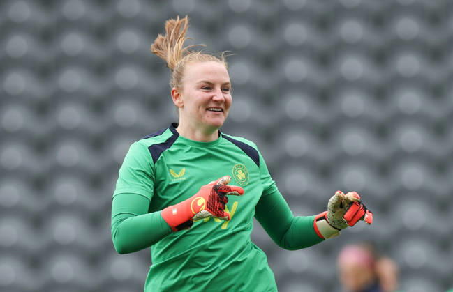 Republic of Ireland WNT Squad Training, SuperValu Pairc UiChaoimh, Cork 12 10 2026 Courtney Brosnan Courtney Brosnan 12 10 2026  Copyright: xx RDR_0559