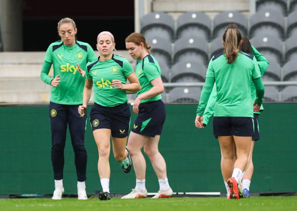 Republic of Ireland WNT Squad Training, SuperValu Pairc UiChaoimh, Cork 12 10 2026 Denise O Sullivan Denise O Sullivan 12 10 2026  Copyright: xx RDR_0741
