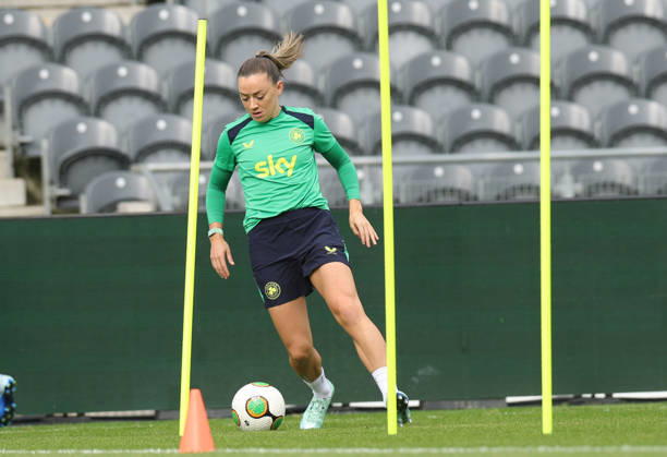 Republic of Ireland WNT Squad Training, SuperValu Pairc UiChaoimh, Cork 12 10 2026 Katie McCabe Katie McCabe 12 10 2026  Copyright: xx RDR_0932