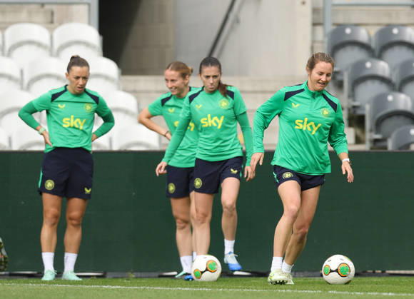 Republic of Ireland WNT Squad Training, SuperValu Pairc UiChaoimh, Cork 12 10 2026 Kyra Carusa Kyra Carusa 12 10 2026  Copyright: xx RDR_1033