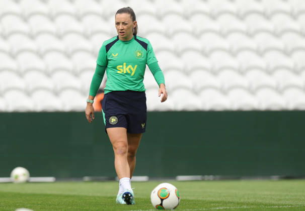 Republic of Ireland WNT Squad Training, SuperValu Pairc UiChaoimh, Cork 12 10 2026 Katie McCabe Katie McCabe 12 10 2026  Copyright: xx RDR_1190