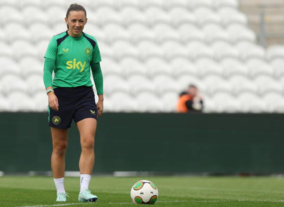 Republic of Ireland WNT Squad Training, SuperValu Pairc UiChaoimh, Cork 12 10 2026 Katie McCabe Katie McCabe 12 10 2026  Copyright: xx RDR_1209