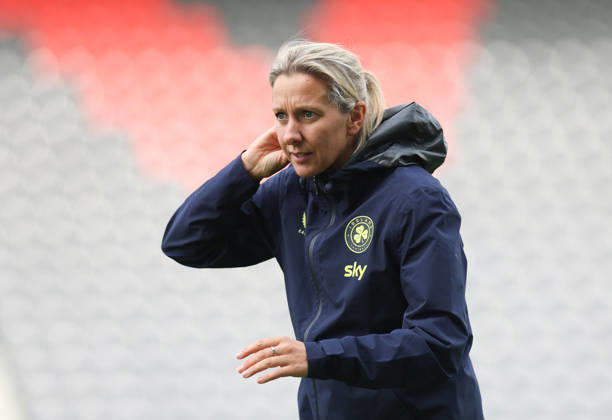 Republic of Ireland WNT Squad Training, SuperValu Pairc UiChaoimh, Cork 12 10 2026 Ireland head coach Carla Ward Carla Ward 12 10 2026  Copyright: xx RDR_1328