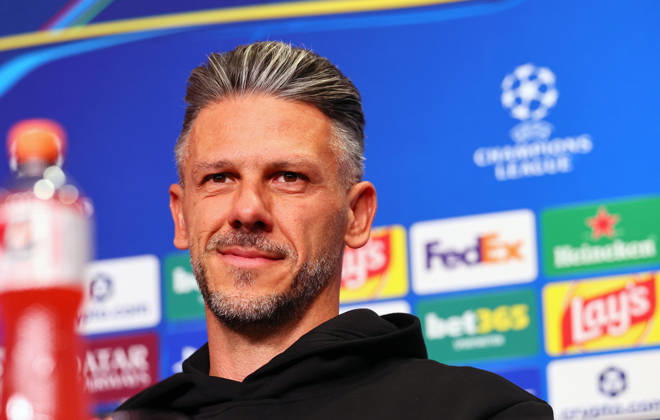 RB Leipzig - PK Champions League Leipzig, 12.10.2026, RB Akademie, UEFA Champions League , RB Leipzig - Pressekonferenz am Vortag von RBLeipzig v. PSV Eindhoven , Im Bild: Trainer Martin Demichelis, RB Leipzig ,