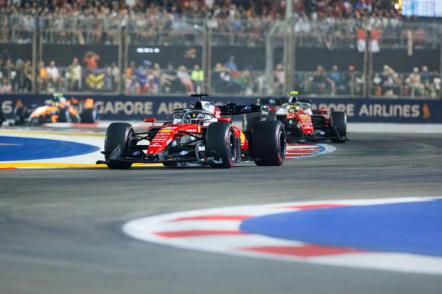 October 11, 2026, Singapore, Singapore: Charles Leclerc of Monaco drives the (16) Scuderia Ferrari HP SF-26 during the F1 Grand Prix of Singapore at the Marina Bay Street Circuit. Formula 1, Singapore Grand Prix 2026 Race - 11 Oct 2026  - ZUMAs197 20261011_aaa_s197_828 Copyright: xGeorgexHitchensx