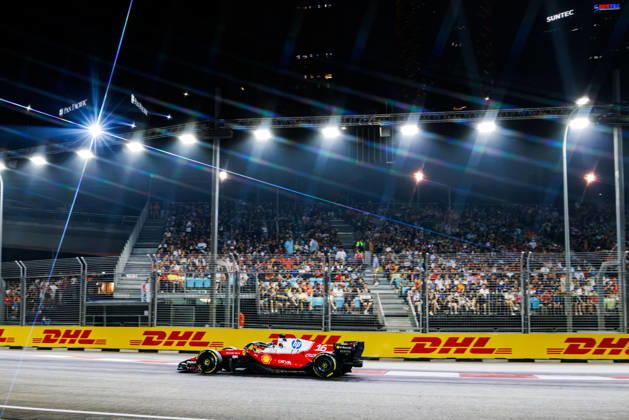 October 11, 2026, Singapore, Singapore: Charles Leclerc of Monaco drives the (16) Scuderia Ferrari HP SF-26 during the F1 Grand Prix of Singapore at the Marina Bay Street Circuit. Formula 1, Singapore Grand Prix 2026 Race - 11 Oct 2026  - ZUMAs197 20261011_aaa_s197_853 Copyright: xGeorgexHitchensx