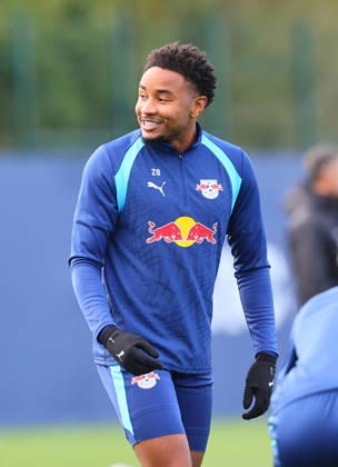 RB Leipzig - Training Champions League Leipzig, 12.10.2026, RB Akademie, UEFA Champions League , RB Leipzig - Abschlusstraining am Vortag von RBLeipzig v. PSV Eindhoven , Im Bild :Christopher Nkunku (28, RB Leipzig) ,