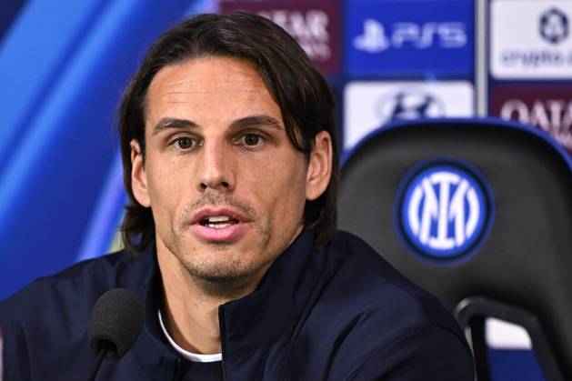 Inter Milan v Club Brugge - UEFA Champions League Media Activities 12 10 2026 MILAN, ITALY - OCTOBER 12 : Sommer Yann goalkeeper of Club Brugge speaking with the media during a pre-match press conference, PK, Pressekonferenz ahead of the UEFA Champions League 2026 27 League Phase matchday 2 match between Inter Milan and Club Brugge on October 12, 2026 in Milan, Italy, 12 10 2026 Milan Italy Copyright: xTomasxSiskx