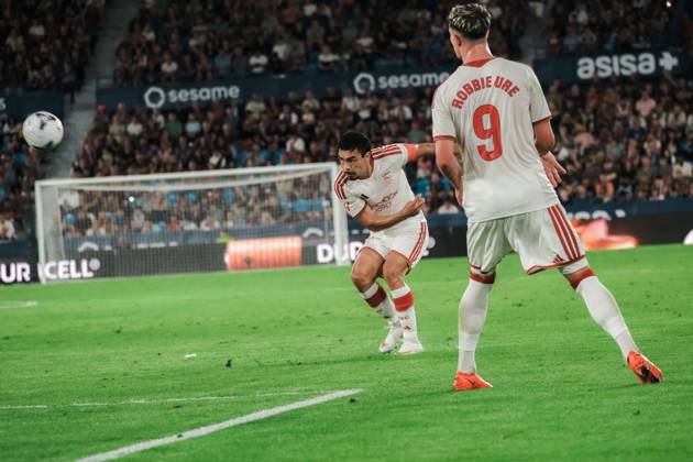 RECORD DATE NOT STATED ESP: LaLiga EA Sports UD Levante v Sevilla FC Gabriel Suazo of Sevilla during LaLiga EA Sports, between UD Levante v Sevilla CF played at Ciudad de Valencia Stadium in Valencia on October 12, 2026 in Spain; Valencia Spain Futbol Copyright: xAgenciaxLOFx