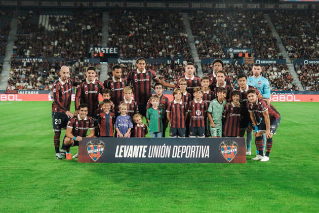 RECORD DATE NOT STATED ESP: LaLiga EA Sports UD Levante v Sevilla FC squad of levante during LaLiga EA Sports, between UD Levante v Sevilla CF played at Ciudad de Valencia Stadium in Valencia on October 12, 2026 in Spain; Valencia Spain Futbol Copyright: xAgenciaxLOFx