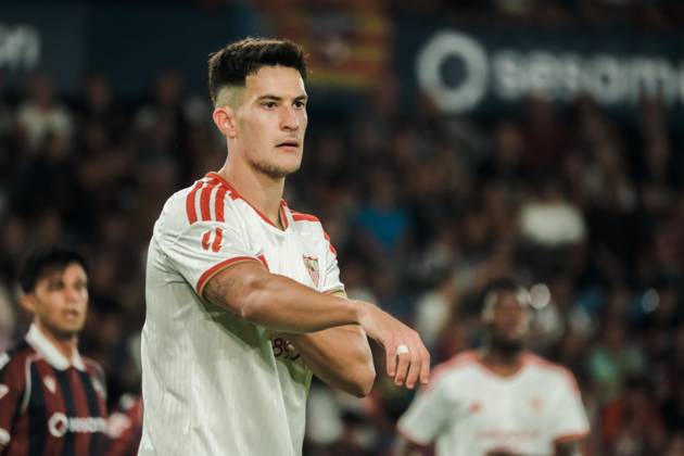 RECORD DATE NOT STATED ESP: LaLiga EA Sports UD Levante v Sevilla FC Andres Lopez Gallo Castrin of Sevilla during LaLiga EA Sports, between UD Levante v Sevilla CF played at Ciudad de Valencia Stadium in Valencia on October 12, 2026 in Spain; Valencia Spain Futbol Copyright: xAgenciaxLOFx