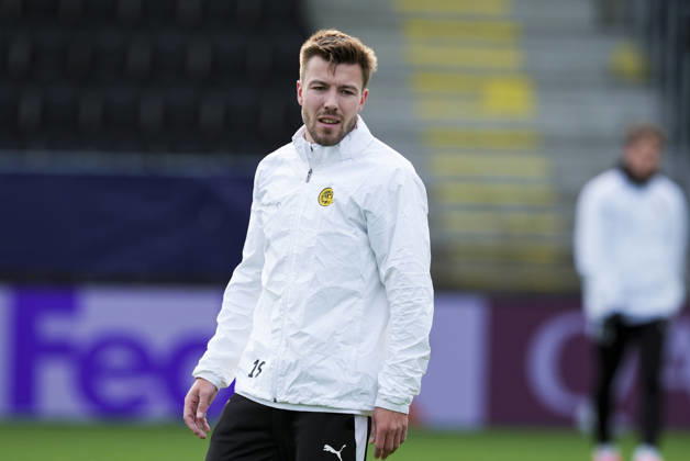Champions League Bodo Glimt Borussia Dortmund Bodo 20261013 Fredrik Bjorkan and Bodo Glimt s training session at Aspmyra Stadium, the day of the Champions League match between Bodo Glimt and Borussia Dortmund. Photo: Terje Pedersen, NTB, Bodo, Norway. EDITORIAL USE ONLY. RESTRICTED USE FOR BETTING COMPANIES.  Copyright: xTerjexPedersenx xNTBx