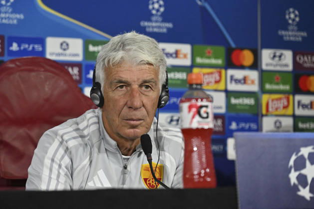 SOCCER - UEFA Champions League - AS Roma - press conference, PK, Pressekonferenz Photo by IPA ABACAPRESS.COM89631950 - Gian Piero Gasperini, head coach of AS Roma, during the 2026–2027 UEFA Champions League match between AS Roma and Real Madrid, at the press conference and pre-match training session at the Trigoria Training Center on October 13, 2026, in Rome, Rome. During the AS Roma press conference for the UEFA Champions League soccer match in Rome, Italy, on October 13, 2026 Roma Italy  Copyright: xIPAxSport ABACAx