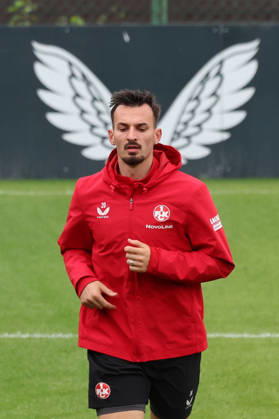 13.10.2026, xrekx, Fussball 2.Bundesliga, 1.FC Kaiserslautern - Training v.l. Mergim Berisha (1.FC Kaiserslautern) Kaiserslautern
