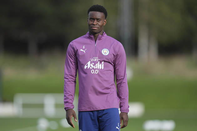 Manchester City Training, Champions League Marc Guéhi of Manchester City during the training session ahead of UEFA Champions League matchday 2 vs Paris Saint-Germain, Manchester City at Joie Stadium, Etihad Campus, Manchester, England on 13 October 2026 Credit: Steve Flynn Every Second Media Editorial use only. All images are copyright Every Second Media Limited. No images may be reproduced without prior permission. Copyright: xIMAGO EveryxSecondxMediax ESM-2218-0110 StevexFlynnx xEveryxSecondxMediax
