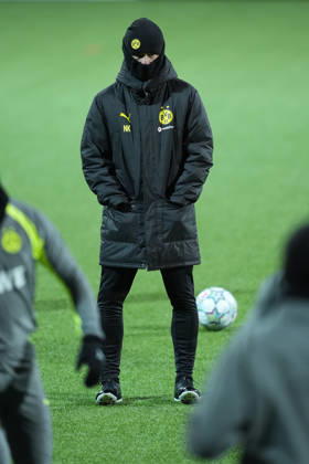 Champions League Bodo Glimt Borussia Dortmund Bodo 20261013 Coach Niko Kovac and Borussia Dortmund coach at Aspmyra Stadium on the day of the Champions League soccer match between Bodo Glimt and Borussia Dortmund. Photo: Terje Pedersen, NTB, Bodo, Norway. EDITORIAL USE ONLY. RESTRICTED USE FOR BETTING COMPANIES.  Copyright: xTerjexPedersenx xNTBx