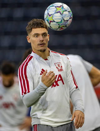 Football - UEFA Champions League - LASK v Liverpool FC - MD-1 LINZ, AUSTRIA - Tuesday, October 13, 2026: Liverpool s Florian Wirtz during a training session ahead of the UEFA Champions League 2026 27 League Phase MD2 match between LASK and Liverpool FC at the Oberösterreich Arena. (Photo by David Rawcliffe Propaganda) LINZ Oberösterreich Arena UPPER AUSTRIA AUSTRIA  Copyright: xDavidxRawcliffex P2026-10-13-LASK_Liverpool_MD-1_Training-42