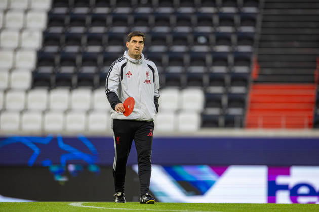 Football - UEFA Champions League - LASK v Liverpool FC - MD-1 LINZ, AUSTRIA - Tuesday, October 13, 2026: Liverpool s head coach Andoni Iraola during a training session ahead of the UEFA Champions League 2026 27 League Phase MD2 match between LASK and Liverpool FC at the Oberösterreich Arena. (Photo by David Rawcliffe Propaganda) LINZ Oberösterreich Arena UPPER AUSTRIA AUSTRIA  Copyright: xDavidxRawcliffex P2026-10-13-LASK_Liverpool_MD-1_Training-49