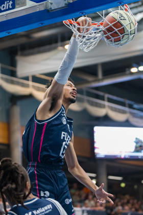 Michael Diggins Jr (Bristol, 2), Syntainics MBC vs. Bristol Flyers, European North Basketball League, ENBL, 2026 27, Deutschland, Großbritannien, 13.10.2026 Weissenfels Stadthalle Sachsen-Anhalt Deutschland
