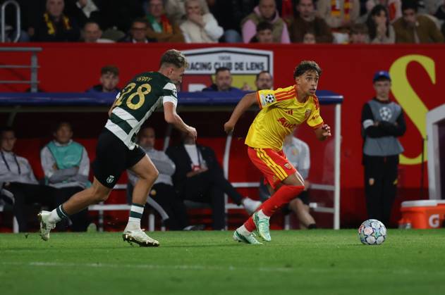 RC Lens - Sporting Portugal PHOTOPQR VOIX DU NORD Maillard ; 13 10 2026 ; NO DAM 13 10 2026 football ligue des champions rclens contre sporting oct 13th 2026 Champions league : Lens vs Sporting Portugal 1 NORD PAS DE CALAIS France  Copyright: xPHOTOPQR VOIXxDUxNORD MAXPPPxMaillardx 20261013VDN5080 20261013VDN5095