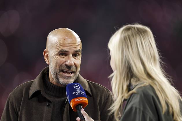 LEIPZIG - PSV Eindhoven coach Peter Bosz ahead of the UEFA Champions League match between RB Leipzig and PSV Eindhoven at the RB Arena on October 13, 2026 in Leipzig, Germany. MAURICE VAN STEEN ANP xVIxANPxSportx xxANPxIVx 572341218 originalFilename: 572341218.jpg
