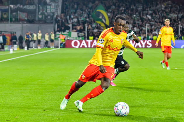 FOOTBALL : RC Lens vs Sporting Club Portugal - Ligue des Champions - Phase de Ligue - Journée 2 - 13 10 2026 Saud Abdulhamid (RC Lens) LensFrance  Copyright: xBaptistexAutissierx