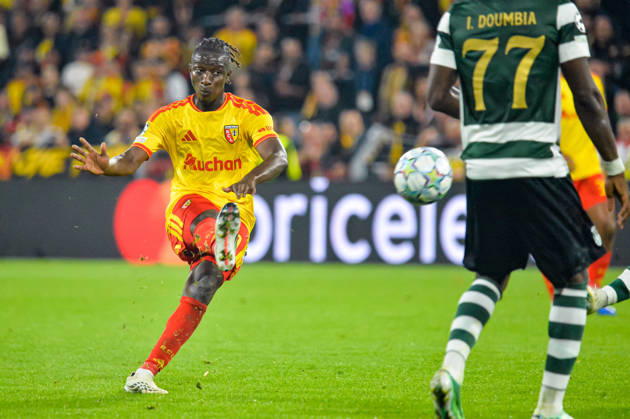 FOOTBALL : RC Lens vs Sporting Club Portugal - Ligue des Champions - Phase de Ligue - Journée 2 - 13 10 2026 Amadou Haidara (RC Lens) LensFrance  Copyright: xBaptistexAutissierx