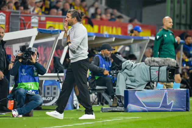 FOOTBALL : RC Lens vs Sporting Club Portugal - Ligue des Champions - Phase de Ligue - Journée 2 - 13 10 2026 Yannick Cahuzac (RC Lens) LensFrance  Copyright: xBaptistexAutissierx